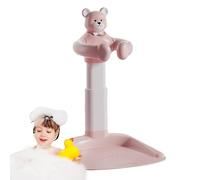 Baby Shower Stand - standing support, bath chair | adjustable bathing seat, portable wash assistant, ergonomic handle frame for helping mothers during infant cleaning and bath routines