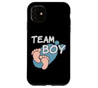 Baby Shower Team Boy Gender Revelation Shower Coque pour iPhone 11