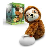 Baby Shusher Shusher Sloth - Soothing Baby Toy for Sleep, Cry Activated Baby Soother, Stuffed Animal for Babies & Kids, Hush White Noise Sounds, Crib Sound Machine for Toddlers - 1 Count