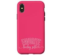 Baby-Sitter préférée, Amusante, Design confiant, gardiennes, Coque pour iPhone X/XS
