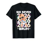 Baby Six Seven Bruh 2026 Nouvel an Drôle Cool Dabbing T-Shirt