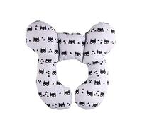 Baby Soft Head Support - appuie-tête du siège d'auto pour enfant, Coussin Coussin confortable pour bébé bébé Head Neck Rest, panier Seat Voyage oreiller pour enfant en bas âge 0-1 ans