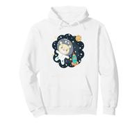Baby Space Bear Astronaute Retro Little Space Sweat à Capuche