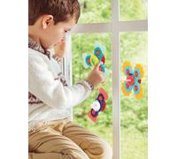Ludi – Jouets Baby Hand Spinners à ventouse, éveil et bain pour bébé dès 10 mois