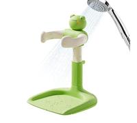 Baby Standing Bath Support de douche sur pied, support d'étagère réglable avec base antidérapante pour la crèche, les mères, les pères, les enfants de 0 à 36 mois