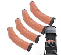 Baby Stroller, Cleanable Stroller Grip Cover, 5.04 Inches Washable & Zippered Design, Baby Pram Handle Sleeve for Your Hands During Daily Walks, Discomfort, or Slippage
