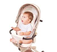 Baby Stroller Cooling Mat, Ice Silk Breathable Cushion, Cute Cartoon Design, 44.09x16.93 inches Comfortable Seating Pad, Kids Seat Cushion for Strollers, Bouncers & Swings