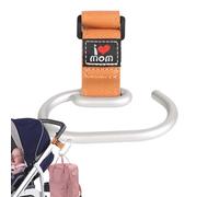 Baby Stroller Hook, Heavy Duty Stroller Bag Hanger, Secure Clip Stroller Bag Organizer, Multipurpose Baby Carriage Hook For Shopping Bags, Made Of Sturdy Aluminum Alloy, 3.54x2.17 inches