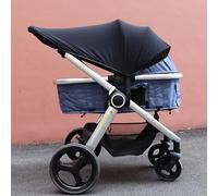 Baby Stroller Sun Shade, UPF50+ Cover Sun Shield, Breathable Sleep Canopy For Infant Stroller, Outdoor Travel Accessory For Naps And Protection, 25.98x18.89x12.59 In