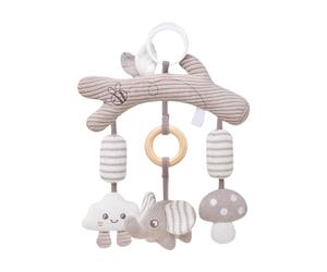 Baby Stroller Toys, Car Activity Set, Educational Hanging Rattle with Wind Chime Feature, Developmental Travel Toy for Boys Crib Road Trips Park Vacation Outdoor Use, 12.99x9.84 Inches