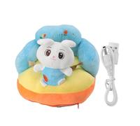 Baby Support Sofa Angle réglable Angle Électrique Électrique Asset Asseyez-vous le chaise Plancheur Lounger en peluche pour la maison (Schéma de lapin)