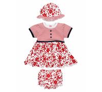 Baby Sweets Set bleu foncé / rouge / blanc, Taille 56