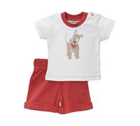 Baby Sweets Set noisette / rouge / blanc, Taille 56