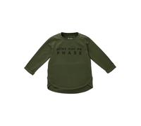 Baby Sweets T-Shirt 'Alles Nur Ne Phase' kaki / noir, Taille 92