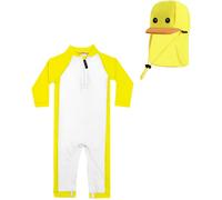 Baby Swimsuit Upf 50+ Rash Guard Long Sleeve Swimsuit With Zipper Crotch.[E220]