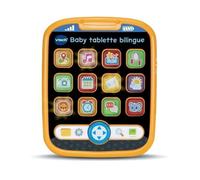 VTech Tablette interactive Baby Tablette bilingue – 12 activités, effets lumineux, FR/EN, dès 9 mois