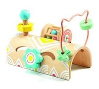 Baby Tabli Djeco Jeu d'éveil Bois Vert G