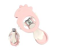 Baby Tagliaunghie Neonato Tagliaunghie Per Piedi | Baby Clipper Per Unghie Per Bambini | Praticità Strumento Unghie Pieghevole Con Lente D'Ingrandimento E Luce LED Per Adulti Anziani Bambini Neonati