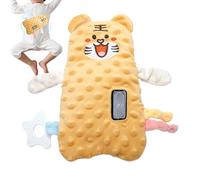 Baby Tatting Sleep Soother, Dessin Animé Pour Tout-petit Vibrant Sleep Soother, Modes De Vibration Réglables En Peluche Pour Little Kids Comfort Doll, Parfait Pour Le Coucher, Naptide, Apaisant
