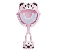Baby Teething Toy, Silicone Soothing Chew, Training Toothbrush Design, Easy-Hold Safety Handle, Freezer Friendly, No Bpa Material, For Babies babies Ages 2-12 Months, 5.59 * 3.18 * 0.90in