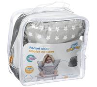 Baby-To-Love Chaise Nomade, Chaise Haute Pour Bébé, Siège Nomade (White Stars)