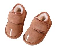 Baby Toddler Infant Newborn Prewalker Boots Tassel Shoes Soft Sole Chaussettes Blanches pour Tout-Petits (Brown, 21 Infant)