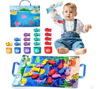 Baby Toy 1 2 3 Year Old Children Games 2 Years Fishing Rod Montessori Games 1 Year Old Gift 2 Years Educational Fishing Toys for Children