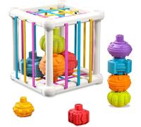 Baby Toy 1 2 Years,Montessori Sensory Games For Babies 6 9 12 18 Months,Sensory Toys,Kids Toys Cube Shape,Montessori Games Baby Awakening,Educational Gift For Children 1 2 Years