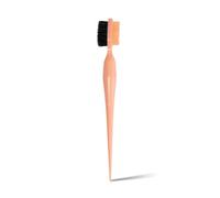 Baby Tress Edge Styler Brosse à cheveux 3 en 1 pour coiffer et dompter les sourcils et les sourcils Brosse à cheveux Brosse à cheveux double face avec extrémité pointue multi-usage Blush