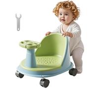 Baby Tub Seat - Kids Shower Chair,Non Slip with Wheel Comfortable Shower Accessories for Home Assisted Sitting Girl Safety Kids Boy Bathroom