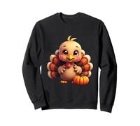 Baby Turkey Thanksgiving Turkey Thanksgiving Turkey Baby Sweatshirt