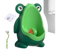 Baby Urinal, Portable Frog Boys Pee Training, Interactive Detachable Toilet Kids, Child Bathroom Solution for Indoor Use, Travel, Camping, and Potty Training Convenience 8.86x6.3x11.42 Inches