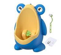 Baby Urinal, Portable Frog Pee Trainer, Interactive Boys Toilet, Detachable Wall Mount Design, Fun Target, Easy Cleaning Structure, Perfect for Bathroom, Travel, Indoor, Camping, 22.5x16x29cm
