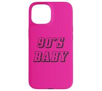 Baby Vibes Retro Born 90's Era Nostalgia Lover Coque pour iPhone 15