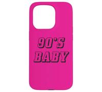 Baby Vibes Retro Born 90's Era Nostalgia Lover Coque pour iPhone 15 Pro