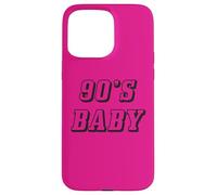 Baby Vibes Retro Born 90's Era Nostalgia Lover Coque pour iPhone 15 Pro Max