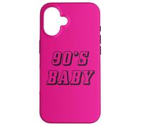 Baby Vibes Retro Born 90's Era Nostalgia Lover Coque pour iPhone 16