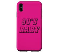 Baby Vibes Retro Born 90's Era Nostalgia Lover Coque pour iPhone XS Max