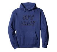 Baby Vibes Retro Born 90's Era Nostalgia Lover Sweat à Capuche