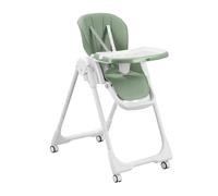 Baby Vivo Chaise haute réglable pour Bébé Enfant avec tablette de 6 mois à 3 ans Tippy Coolmint