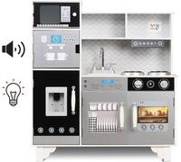 Baby Vivo Cuisine Cuisine pour enfants avec lumière LED et son Distributeur d'eau - Mattheo en blanc