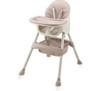 Baby Vivo Design 2en1 chaise haute pour enfant - Oscar en rose
