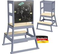Baby Vivo Tour d'apprentissage en bois - Avec tableau gris