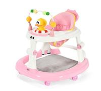 Baby Walker Anti-O-Leg Multi-Fonction Anti-Renversement Portable Walker RÉGlable En Hauteur RÉGlable Pour Garçons Et Filles De 6 À 12 Mois