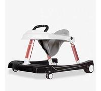 Baby Walker Anti-Type Jambe Rollover Cart Enfant Multifonction Châssis En U RÉGlable Pliable 6/7-18 Mois Mâle BÉBÉ Fille BÉBÉ