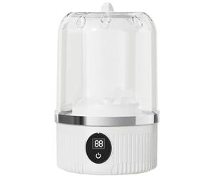 Baby Washing Machine, Cordless Electric Washer, Automatic Laundry Device, Compact And Cordless Design, Space saving Structure, 20.5x12.5cm for Students, Travelers, And Small Apartments