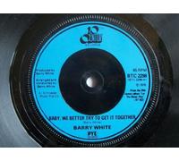 BABY WE BETTER TRY TO GET IT TOGETHER 7" (45) UK 20TH CENTURY 1976 SOLID CENTRE PAPER LABEL ISSUE B/W IF YOU KNOW WON'T YOU TELL ME (BTC2298)