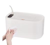 Baby Wipe Warmer, Heated Wipes Dispenser, Adorable Wipes Dispensers with Temperature Display, Heating Wet Wiping Box for Home, Outdoor Travel Use, 8.46x5.12x4.53 inches