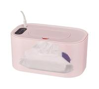 Baby Wipe Warmer, USB Charging Heated, 8.46x5.12in Even Heating Wet Wipes Box, Temperature Display, Portable Baby Care Accessory for Home, Outdoor, Travel Supply