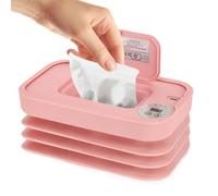 Baby Wips Wipes Warmer - Silicone pliable Diaper Watch Wather & Donor pour les voyages | Accessoires de charge USB pour camping, la voiture, excursions et en déplacement, 20x12.2x4cm-12 cm